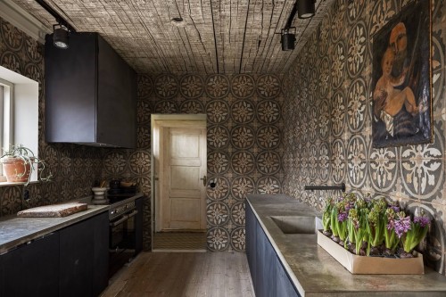 Fototapeta płytki Rebel Walls R17782 Ravenna Rust Scenery