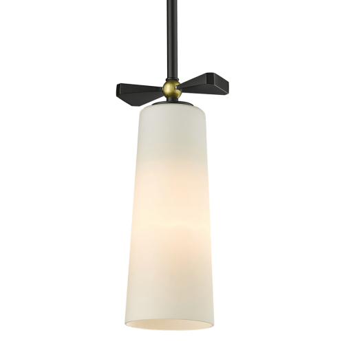 Elegancka lampa wisząca Bow P01121BK Cosmo Light