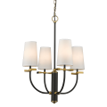 Elegancki Żyrandol Bow P04183BK Cosmo Light
