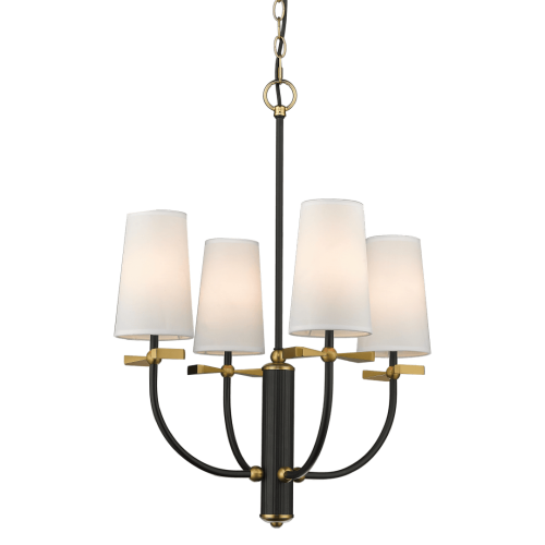 Elegancki Żyrandol Bow P04183BK Cosmo Light