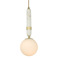 Minimalistyczna lampa wisząca La Spezia P01329BR Cosmo Light