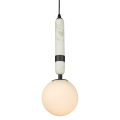 Minimalistyczna lampa wisząca La Spezia P01336BK Cosmo Light