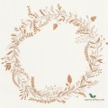 Tapeta roślinna wianek Caselio GNL101681020 Harmony Green Life