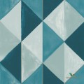 Tapeta romby Caselio GNL101706027 Plenitude Green Life