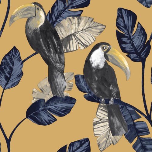 tapeta-tukany-i-li-cie-holden-91342-tiki-amazonia-tapety-sklep