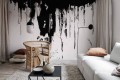 Fototapeta abstrakcyjna Rebel Walls R18241 Direction Graphite Linda Vagnelind