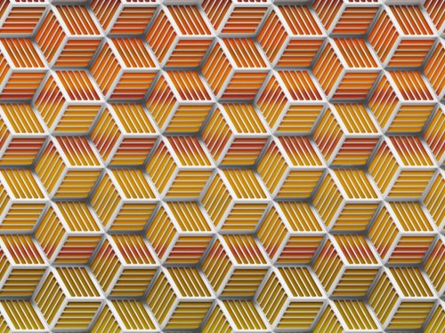 Mural 3D bryły Zambaiti Parati Z90083 Automobili Lamborghini 2