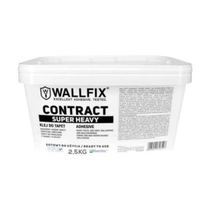 Klej 2,5KG do tapet obiektowych WALLFIX CONTRACT SUPER HEAVY 