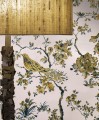 Tapeta roślinne pnącza na złotej folii Roberto Cavalli RC19041 Home NO. 8 - szer. 106cm