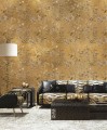 Tapeta roślinne pnącza na złotej folii Roberto Cavalli RC19042 Home NO. 8 - szer. 106cm