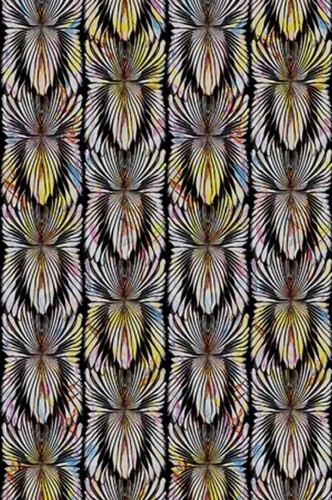 Mural ekskluzywny na srebrnej folii Roberto Cavalli RC19121 Home NO. 8