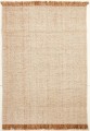 Dywan z frędzlami beżowy Nordic Nature Beige - wełna z jutą
