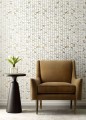 Tapeta metalizowana biało-złota York Wallcoverings OS4201 Perfect Petals Candice Olson Modern Nature 2
