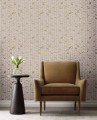 Tapeta metalizowana beżowo złota York Wallcoverings OS4206 Perfect Petals Candice Olson Modern Nature 2