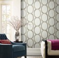 Tapeta geometryczna York Wallcoverings OS4211 Interlock Candice Olson Modern Nature 2