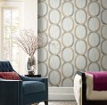 Tapeta geometryczna York Wallcoverings OS4212 Interlock Candice Olson Modern Nature 2