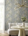 Tapeta liście York Wallcoverings OS4244 Leaf Concerto Candice Olson Modern Nature 2