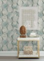 Tapeta heksagony i marmur York Wallcoverings OS4282 Earthbound Candice Olson Modern Nature 2