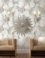 Tapeta heksagony i marmur York Wallcoverings OS4283 Earthbound Candice Olson Modern Nature 2