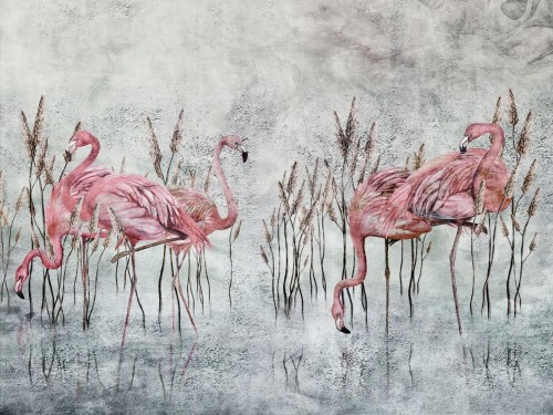 Fototapeta flamingi Wallcraft Fenicottero 375342101