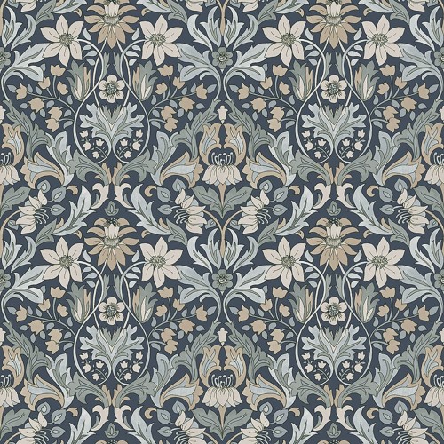 Tapeta kwiatowy ornament Boras Tapeter Blomsterfrojd 3292 Timeless Traditions