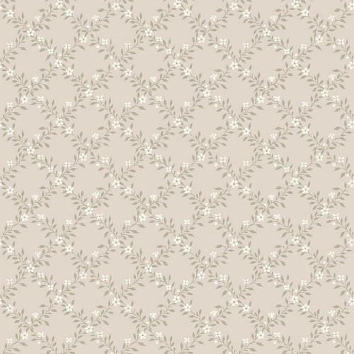 Tapeta kwietna kratownica Boras Tapeter Sommarsloja 3271 Timeless Traditions