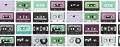 Tapeta w stylu retro Rebel Walls R18516 Casette Tape Purple Rain Pops