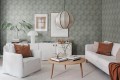 Tapeta heksagony Rebel Walls R18526 Hexagon Tiles Jade Pops