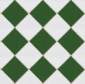 Tapeta płytki romby Rebel Walls R18552 Checkered Tiles White & Green Pops