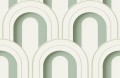 Tapeta łuki Rebel Walls R18567 Arch Deco Bijou Soft Green Pops