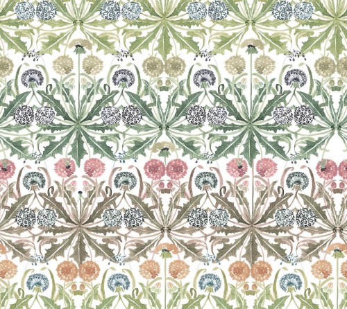 Tapeta kwiaty Rebel Walls R18579 Dear Little Dandelion Rainbow Pops