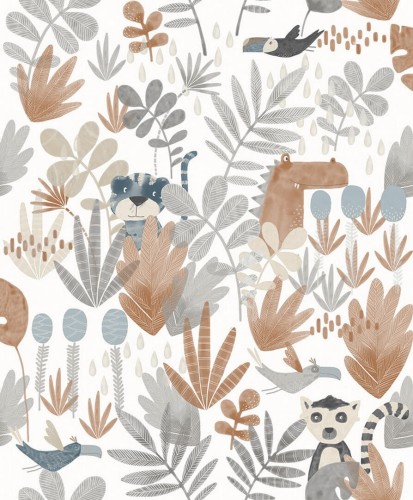 Tapeta dżungla Khroma HAP001 WILDERNESS ARONA Be Happy