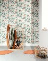 Tapeta dżungla Khroma HAP005 WILDERNESS TEAL Be Happy