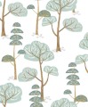 Tapeta drzewa Khroma HAP102 TREES JADE Be Happy