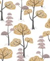 Tapeta drzewa Khroma HAP104 TREES AMBER Be Happy