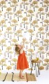 Tapeta drzewa Khroma HAP104 TREES AMBER Be Happy