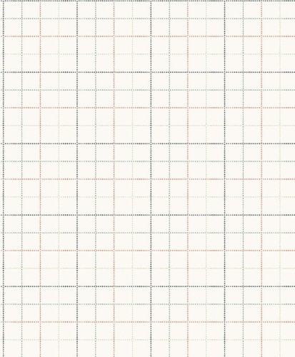 Tapeta kratka Khroma HAP904 SQUARES TEAL Be Happy