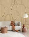 Mural geometryczny beton Eijffinger 312481 Artifact