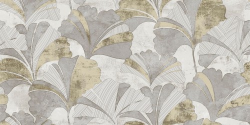 Tapeta liście miłorzębu japońskiego Cristiana Masi 49321 Moderna szer. 106cm