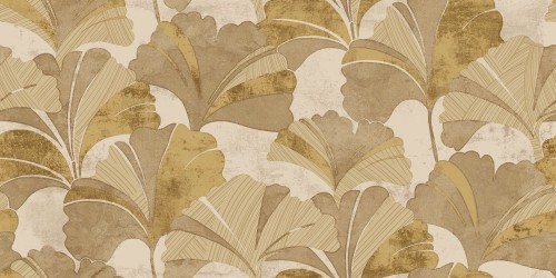 Tapeta liście miłorzębu japońskiego Cristiana Masi 49327 Moderna szer. 106cm