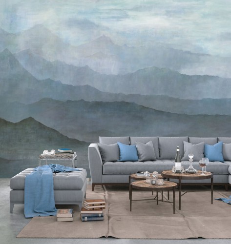 Mural góry Galerie Blue Misty Mountain G78425 Atmosphere