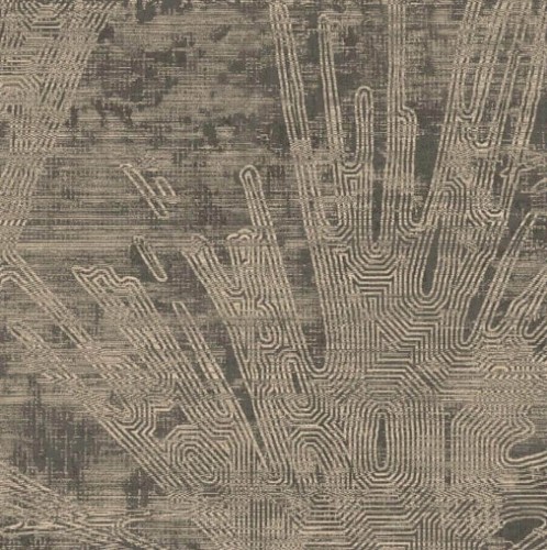 Tapeta tekstylna liście Texam Flowers LX508 Lux