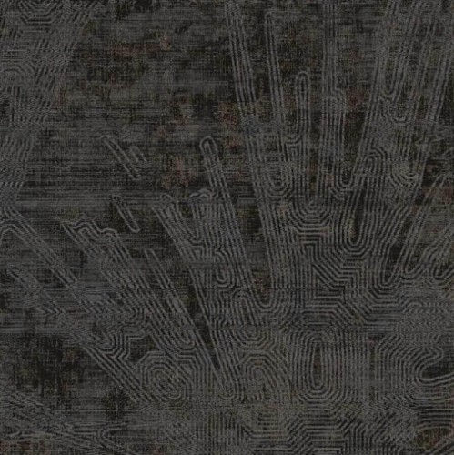 Tapeta tekstylna liście Texam Flowers LX509 Lux