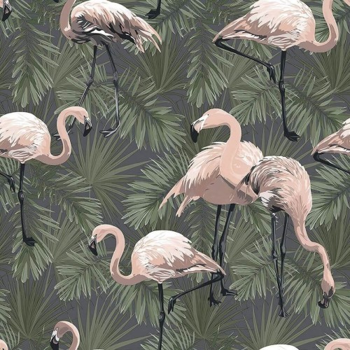 Tapeta flamingi Decoprint EE22533 Flamingo Essentials