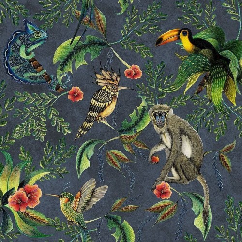 Tapeta egzotyczne zwierzęta Decoprint EE22535 Tropical Animals Essentials
