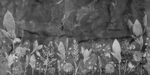Tapeta z roślinnym wzorem Inkiostro Bianco KUNDERA INKIEAN2201 Light And Shadows