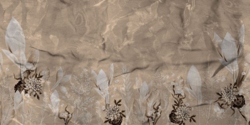 Tapeta z roślinnym wzorem Inkiostro Bianco KUNDERA INKIEAN2203 Light And Shadows