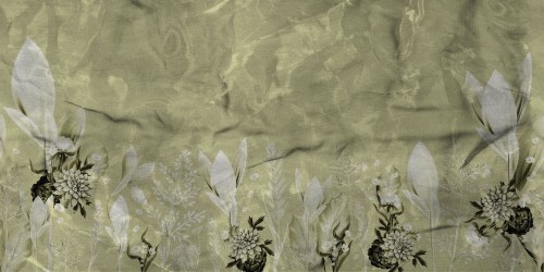 Tapeta z roślinnym wzorem Inkiostro Bianco KUNDERA INKIEAN2204 Light And Shadows