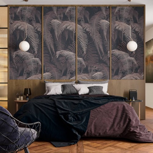 Tapeta liście paproci Inkiostro Bianco PHAEDRA INKRTAI2201 Light And Shadows