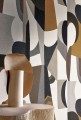 Tapeta geometryczna retro Casamance Assemblage 75460100 L'Atelier